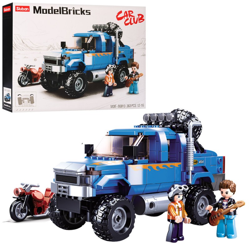 

Конструктор SLUBAN Model Bricks Важкий позашляховик M38-B0813