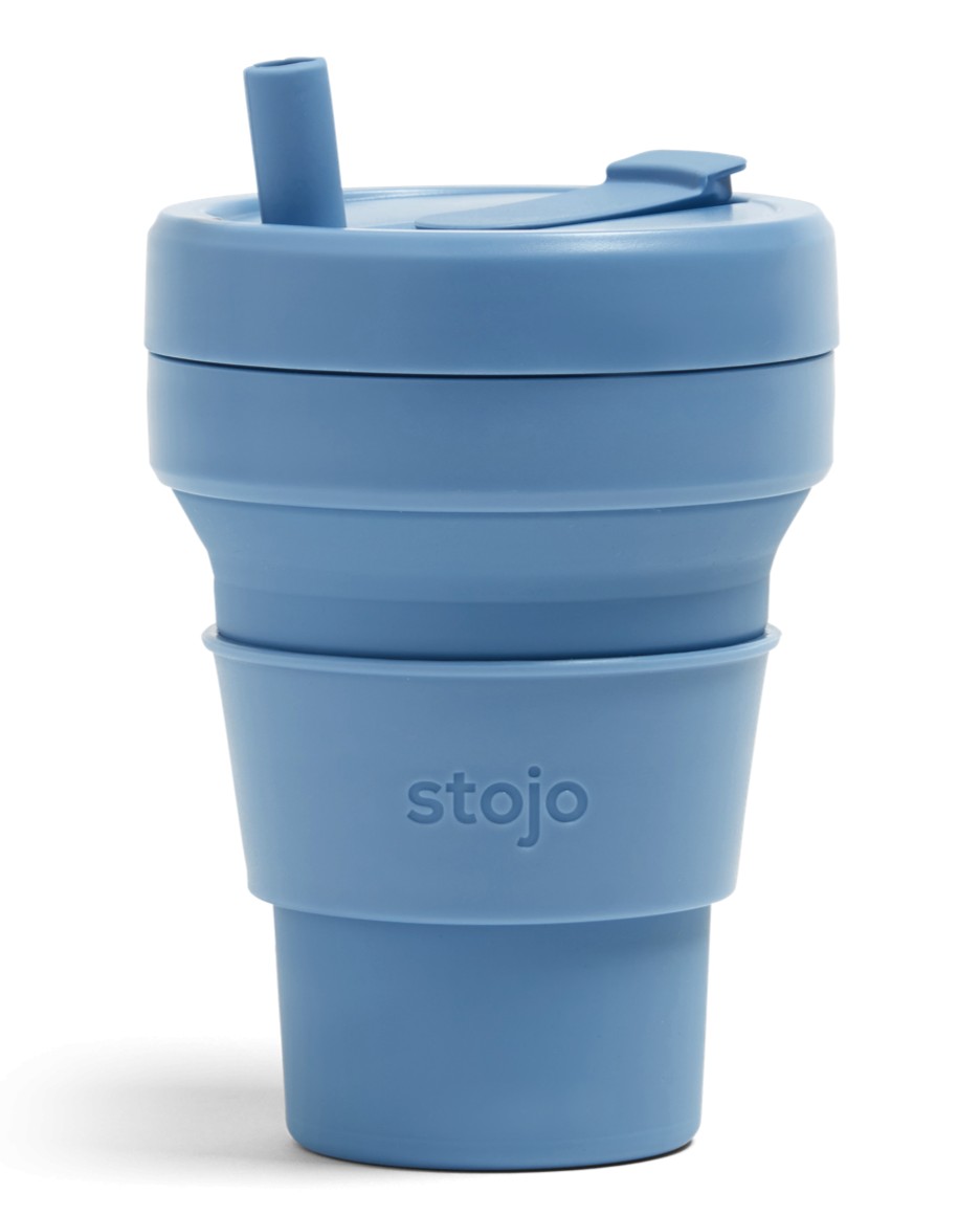 

Чашка складная Stojo Biggie 470 мл Steel