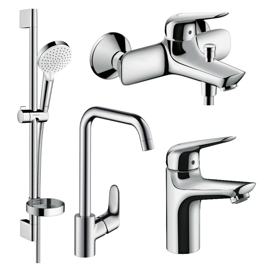 

Набор смесителей для ванны HANSGROHE Novus 1162019