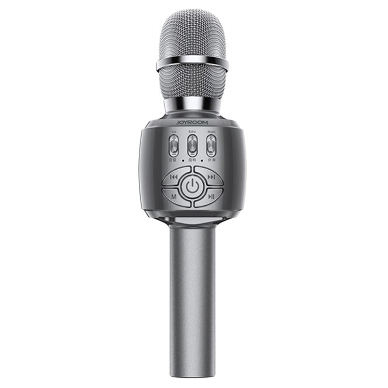 

Беспроводной Караоке Микрофон Колонка для караоке 2 в 1 JOYROOM external JR-MC2 Grey
