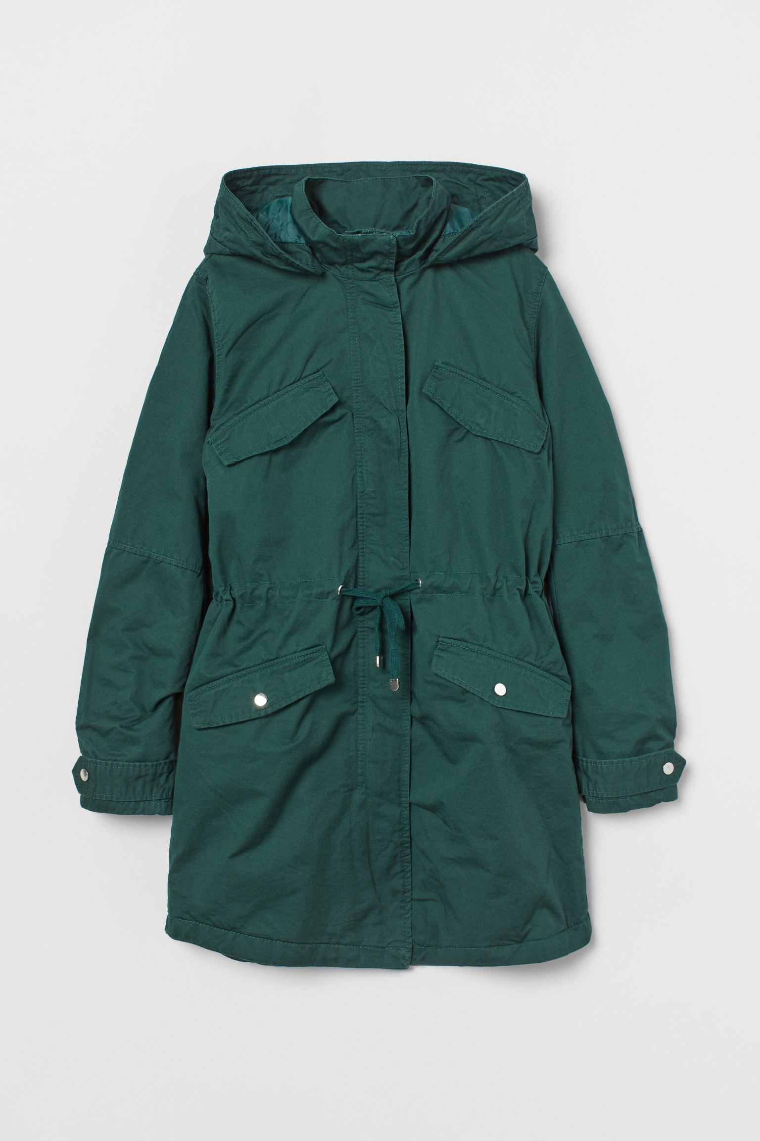 

Парка H&M  зеленый 5088681342, Парка H&M S зеленый 5088681342
