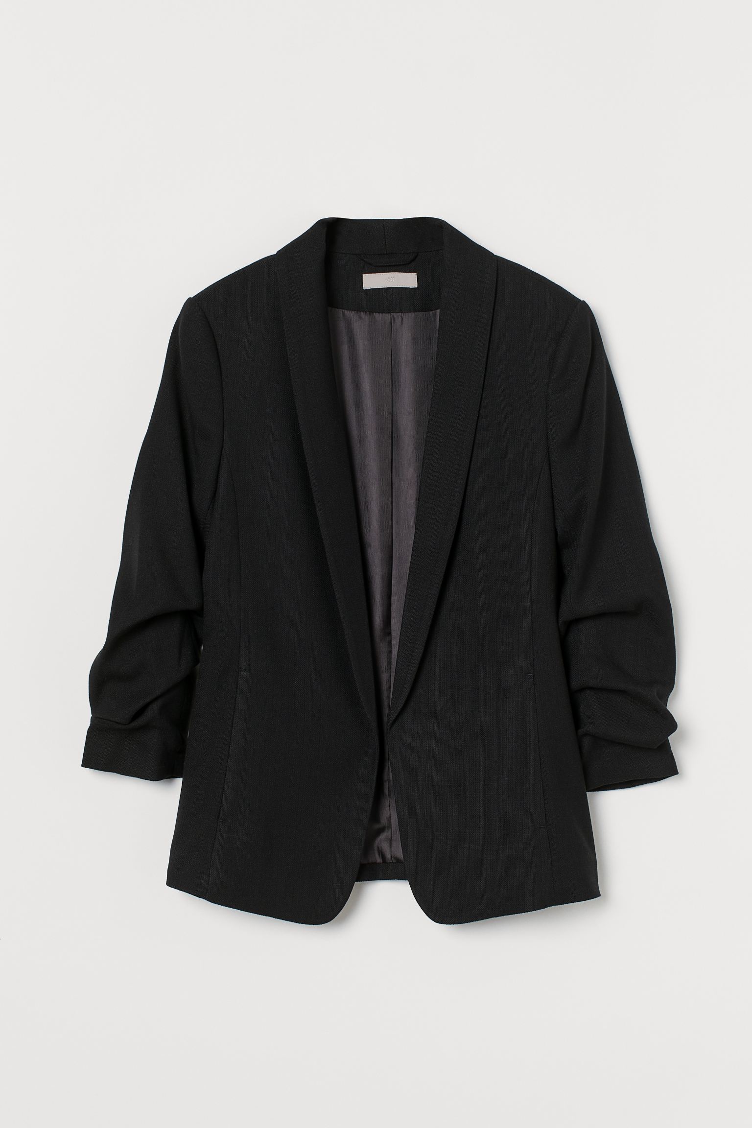 

Жакет H&M  черный 711708138, Жакет H&M 42 черный 711708138