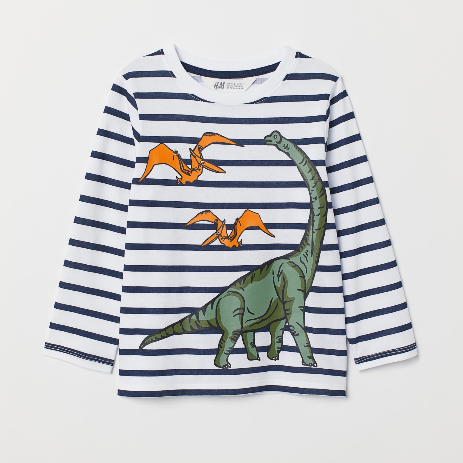 

Футболка с длинными рукавами H&M 12-0715226 005 92 см Белая (СА2000001895795)