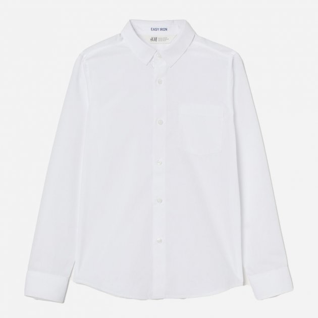 

Рубашка H&M 0337777 1 170 см Белая (СА2000001896310)