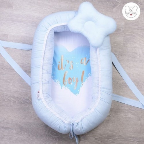 

Кокон-гнездышко для новорожденных Baby Veres It's a boy