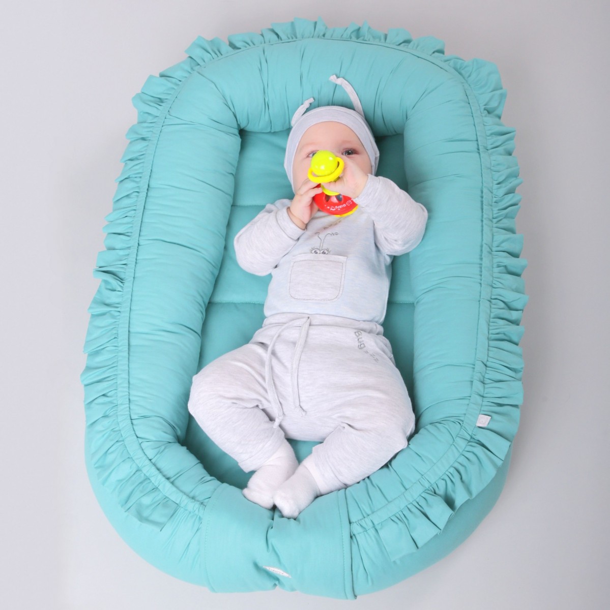 

Кокон-гнездышко Baby Veres Macaroon Tiffany 80х52 см