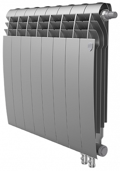 

Радиатор Royal Thermo BiLiner 500 /Silver Satin VR 8 секций