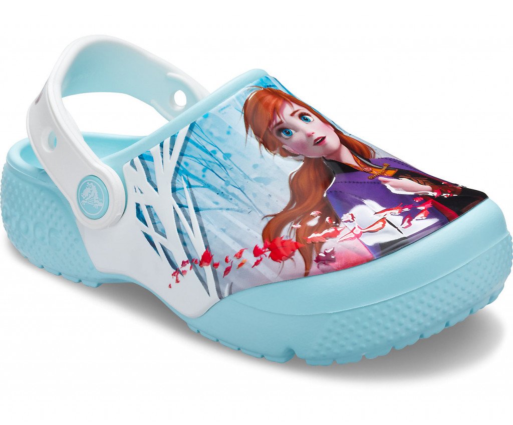

Кроксы Crocs 206167-4O9 27-28 C10 16.6 см Frozen 2 голубые