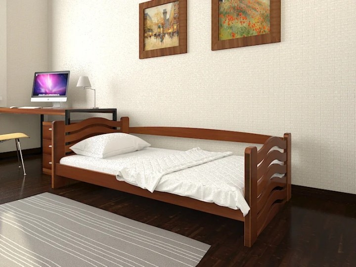 

Кровать буковый массив Дримка Микки Маус 90х190