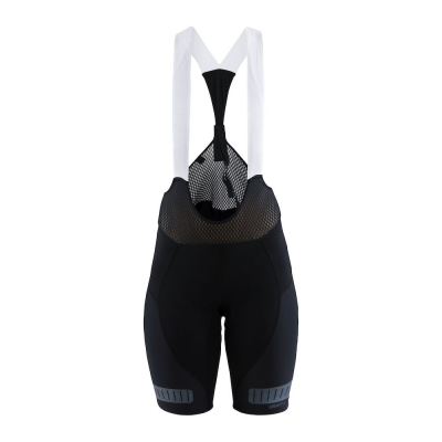 

Женский велокомбинезон Craft Hale Glow Bib Shorts Woman XS BLACK (1907131)