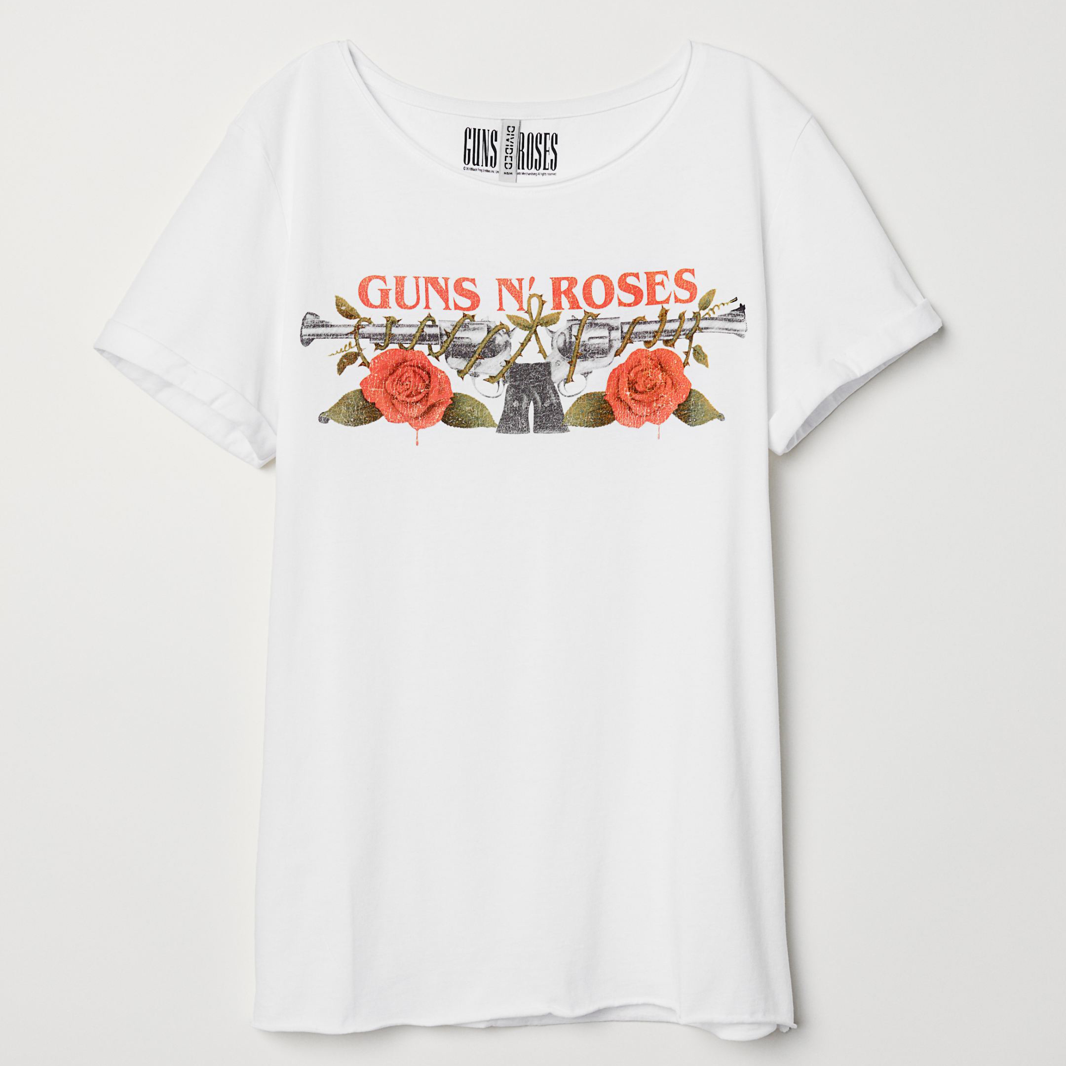 

Футболка H&M 002-0423800-025  Белая, Футболка H&M 002-0423800-025 XS Белая