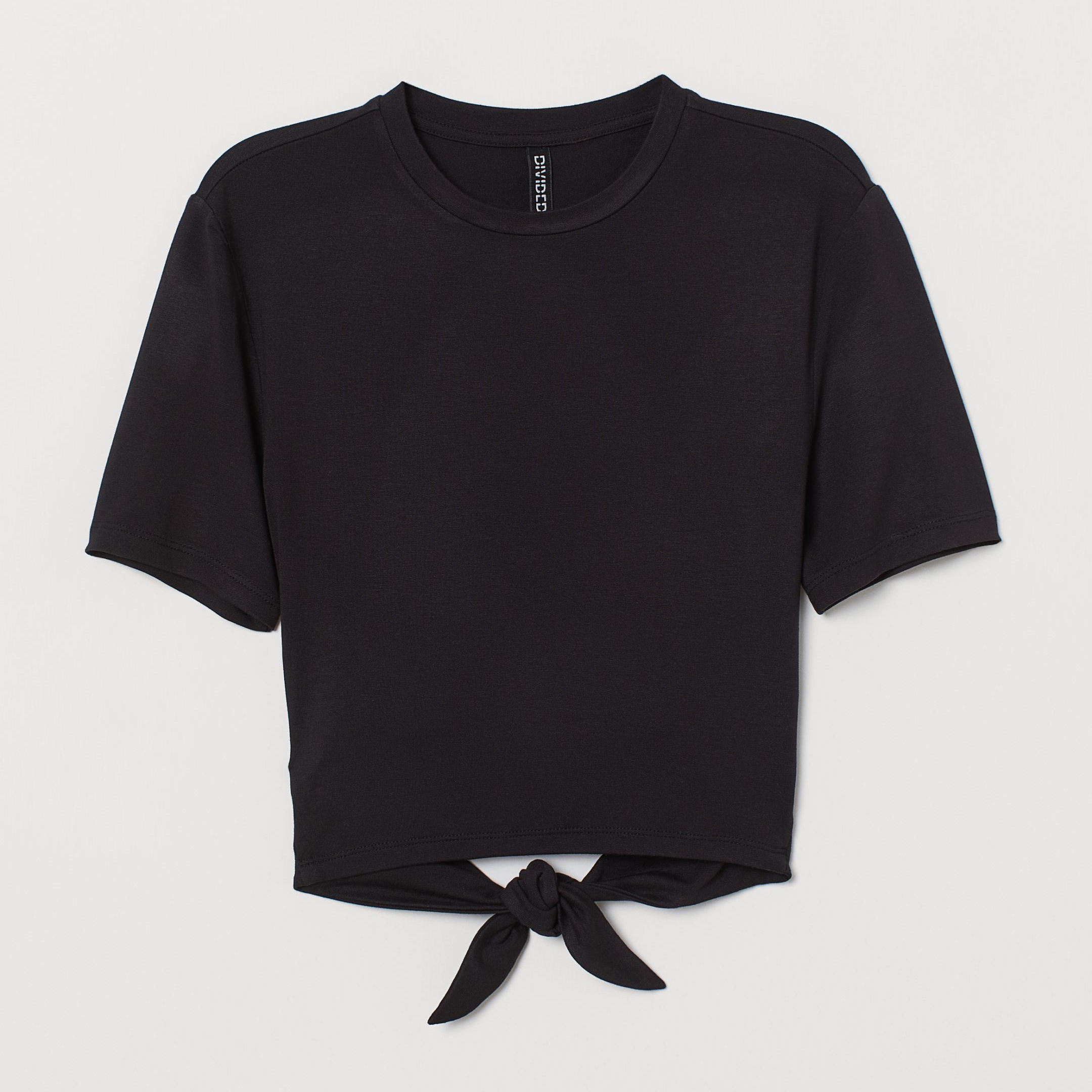 

Футболка H& 0765036-0  Черная, Футболка H&M 0765036-0 M Черная