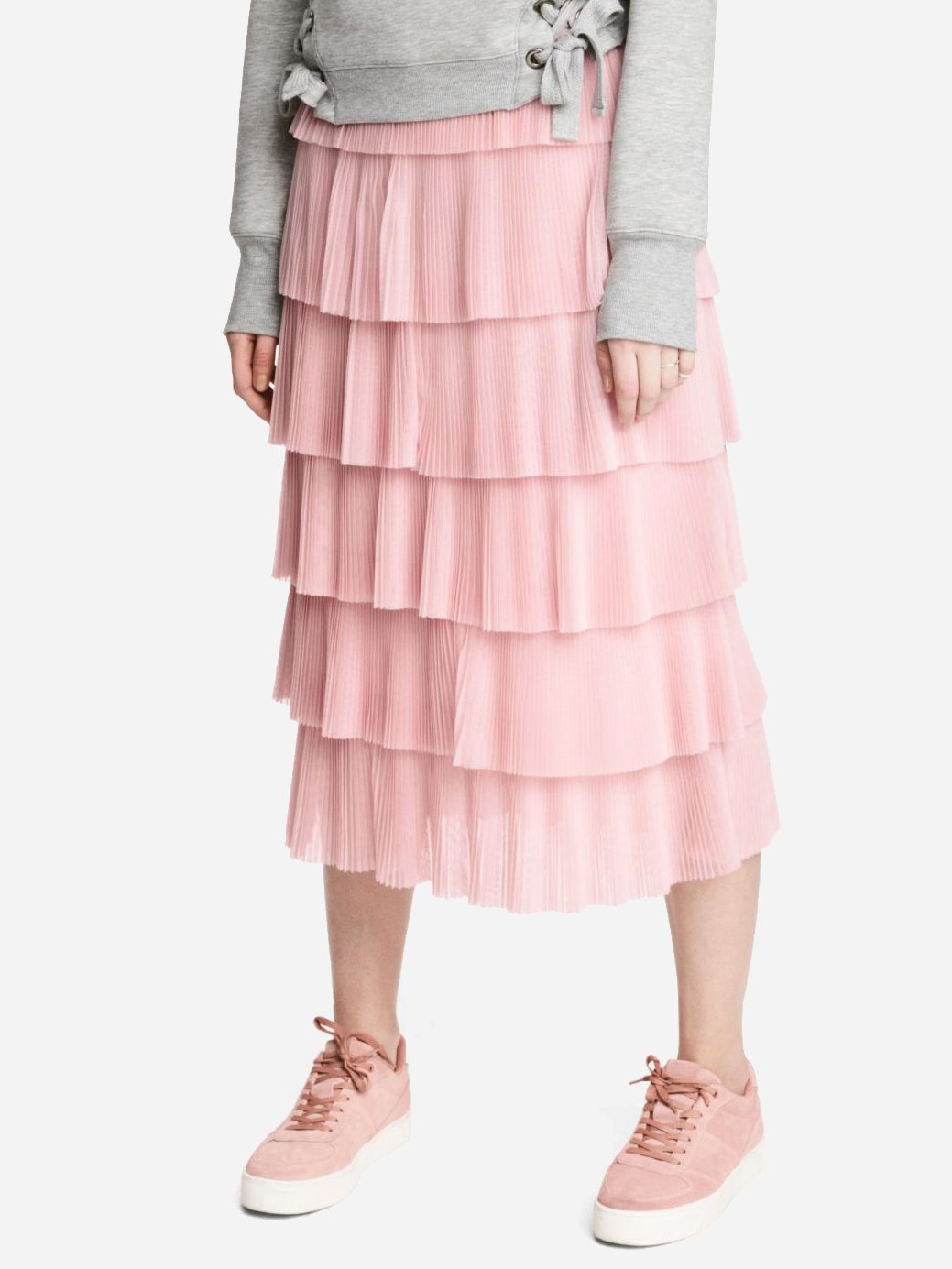 

Юбка H&M 11-0509160-004  Розовая, Юбка H&M 11-0509160-004 40 Розовая