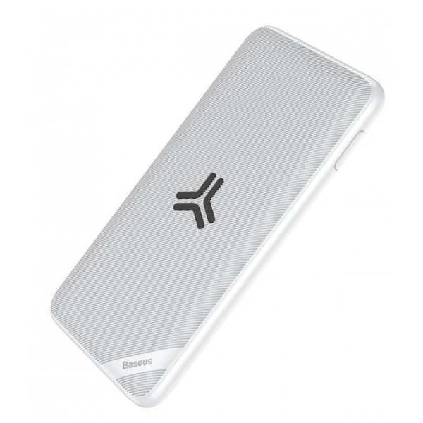 

Зовнішній акумулятор Baseus S10 10000 mAh White (PPS10-02)