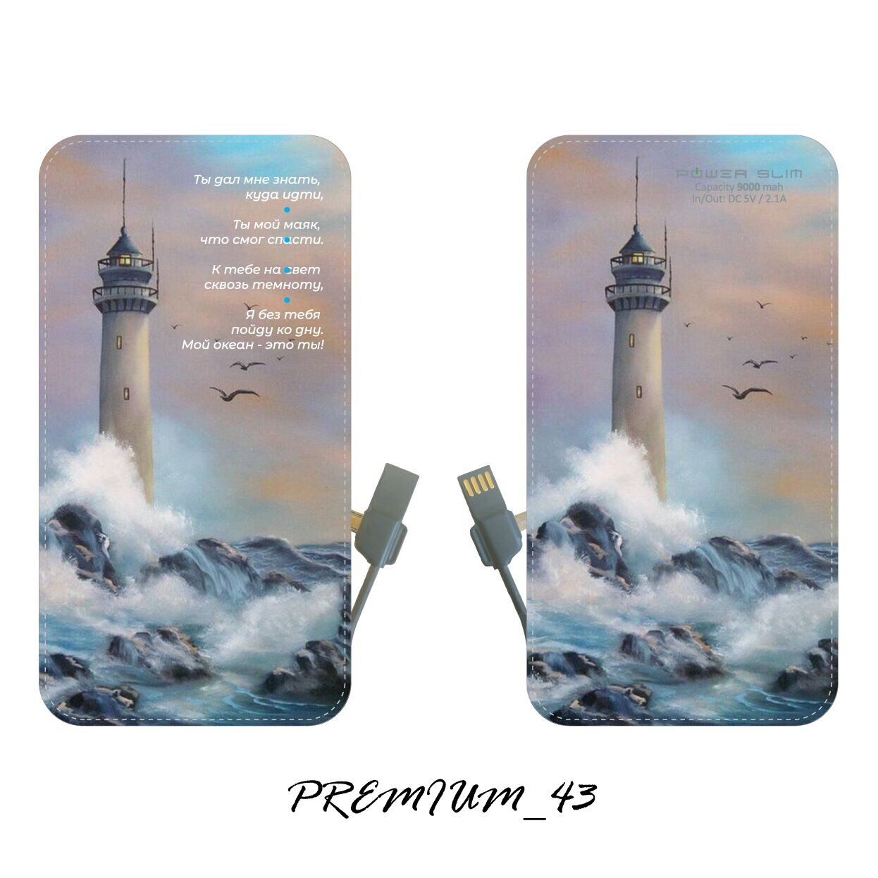 

УМБ Power Slim 9000 mAh Premium 43 2110266