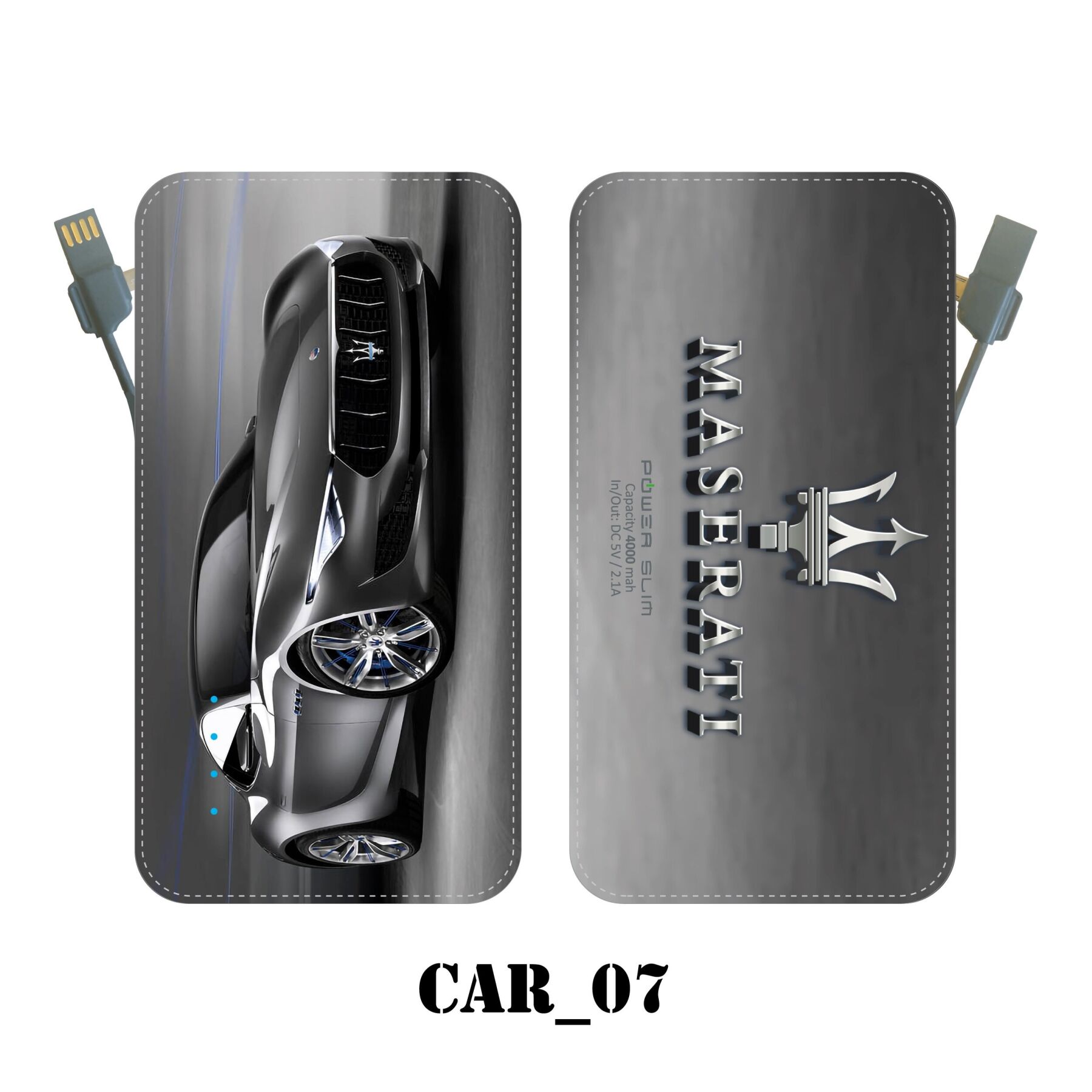 

УМБ Power Slim 4000 mAh Car 07 2110164