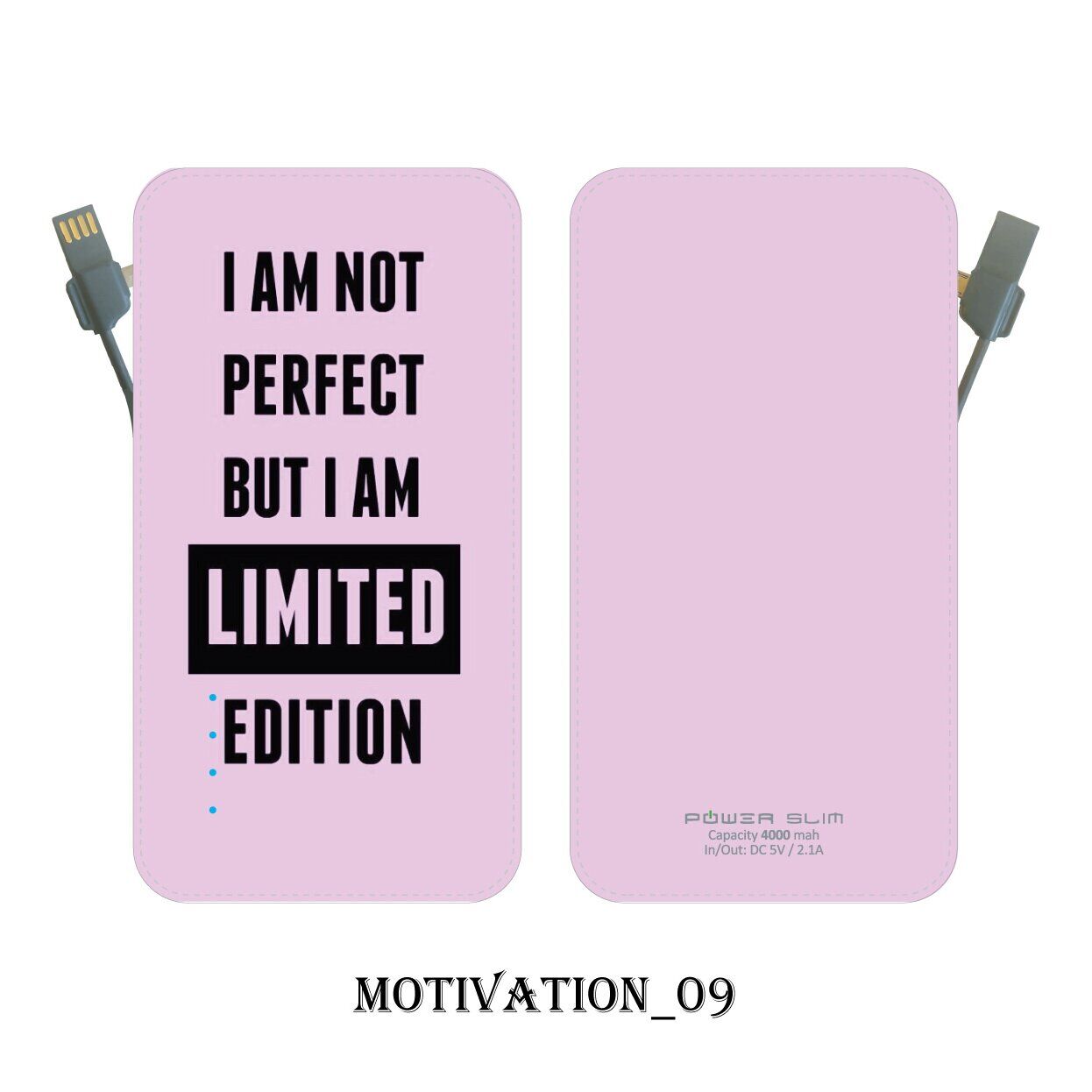 

УМБ Power Slim 4000 mAh Motivation 09 2110059