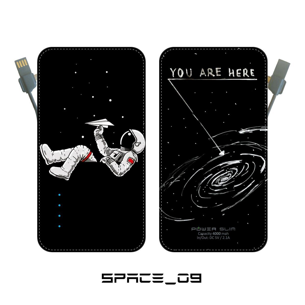 

УМБ Power Slim 4000 mAh Space 09 2110104