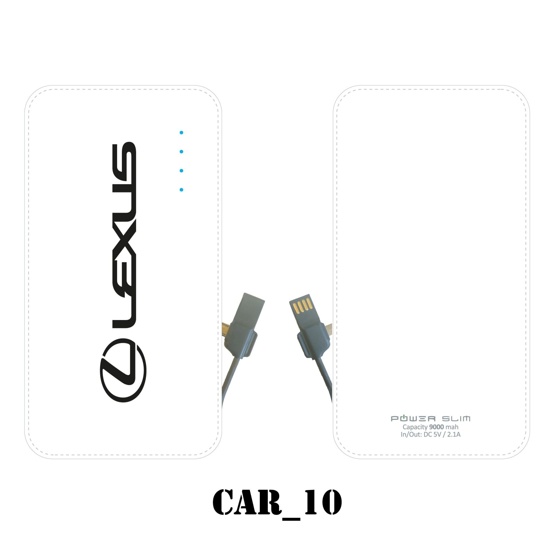 

УМБ Power Slim 9000 mAh Car 10 2110171