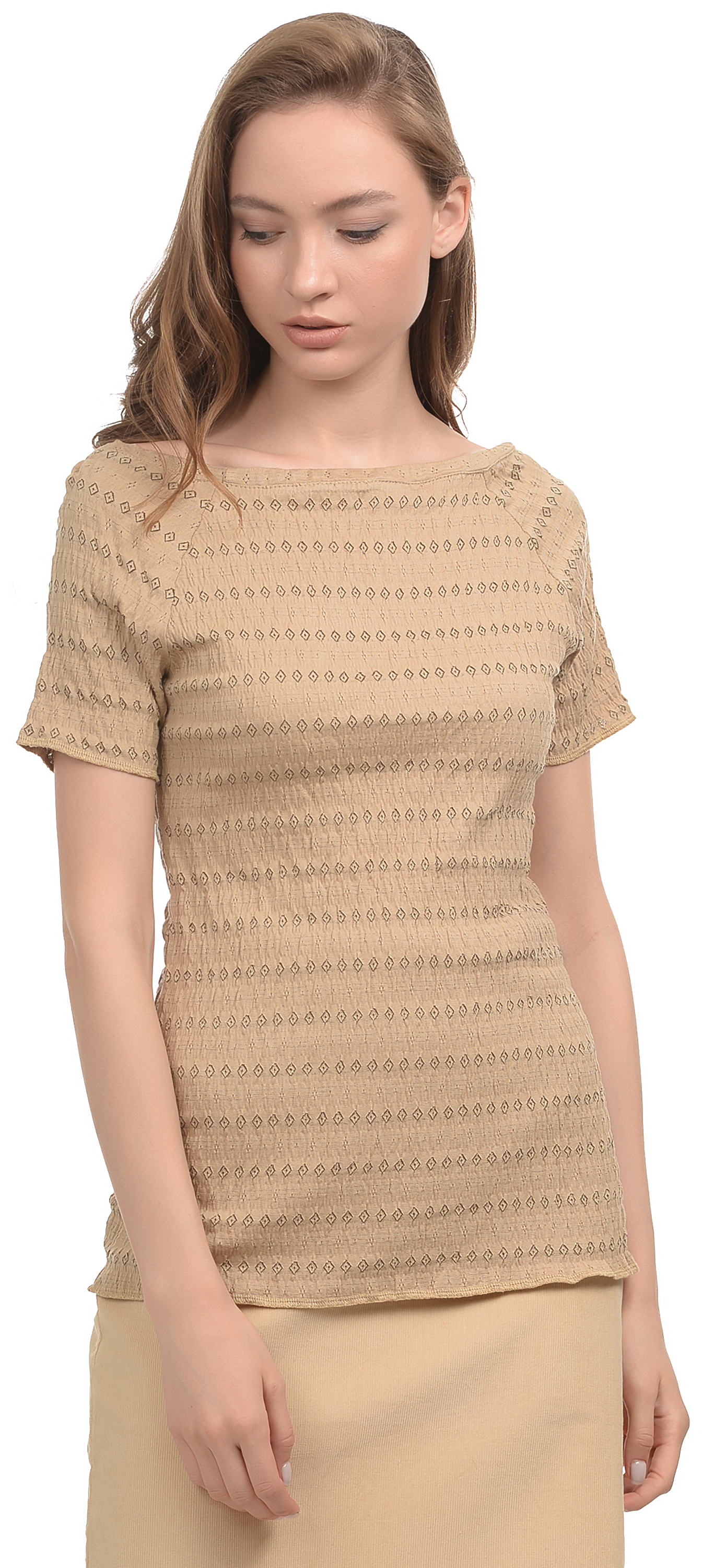 

Футболка Jakklin 3276  Бежевая, Футболка Jakklin 3276 46 Бежевая