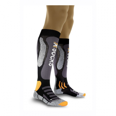 

Термоноски X-Socks Ski Touring Silver - Black/Anthracite, Термоноски X-Socks Ski Touring Silver 35-38 Black/Anthracite