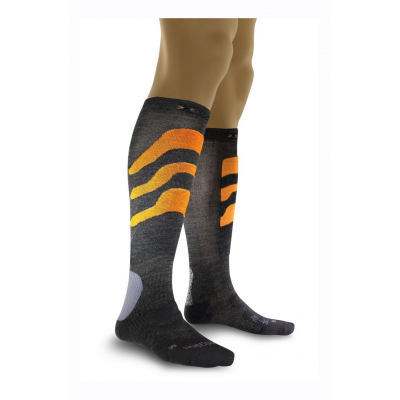 

Термоноски X-Socks Ski Precision 35-38 Grey-Orange