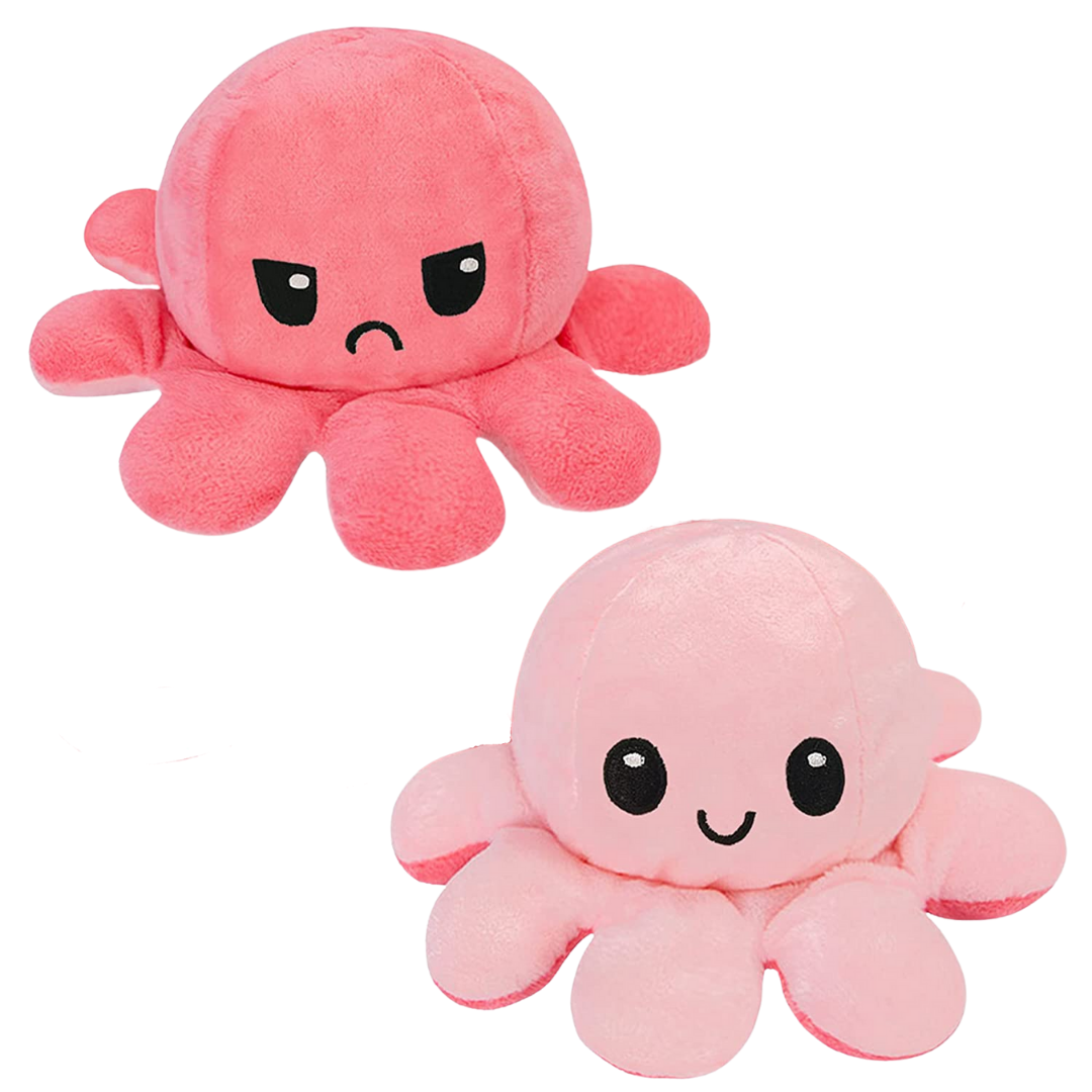 

Мягкая игрушка Осьминог Перевертыш Mood Octopus Original crimson, 16 см (W100395)