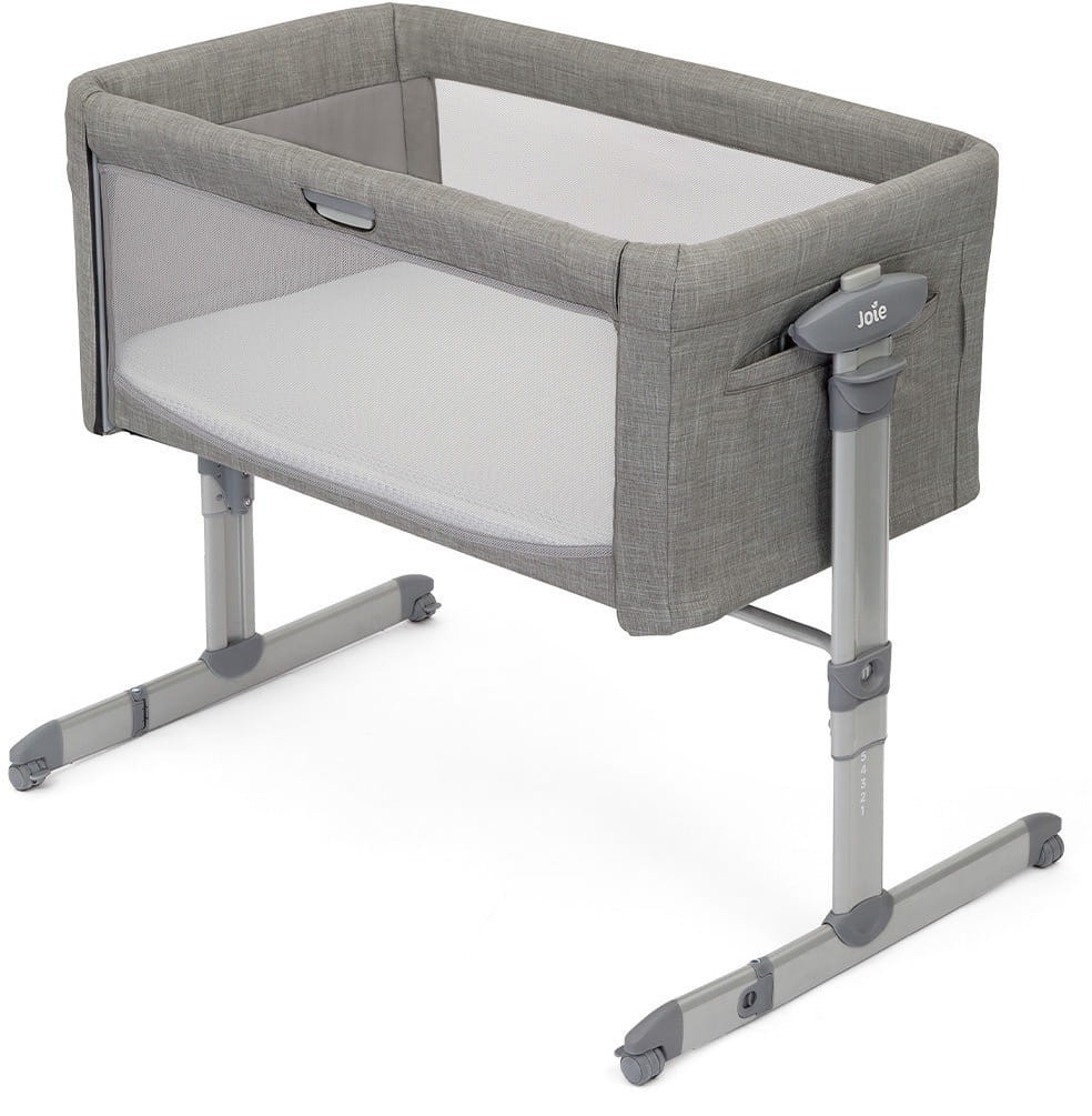 

Манеж-кровать Joie Roomie Glide Foggy Grey, 5056080608839