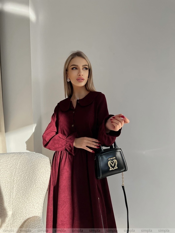 

Платье Maximoda ЕКТ87025 - бордовый, Платье Maximoda ЕКТ87025 46-48 бордовый