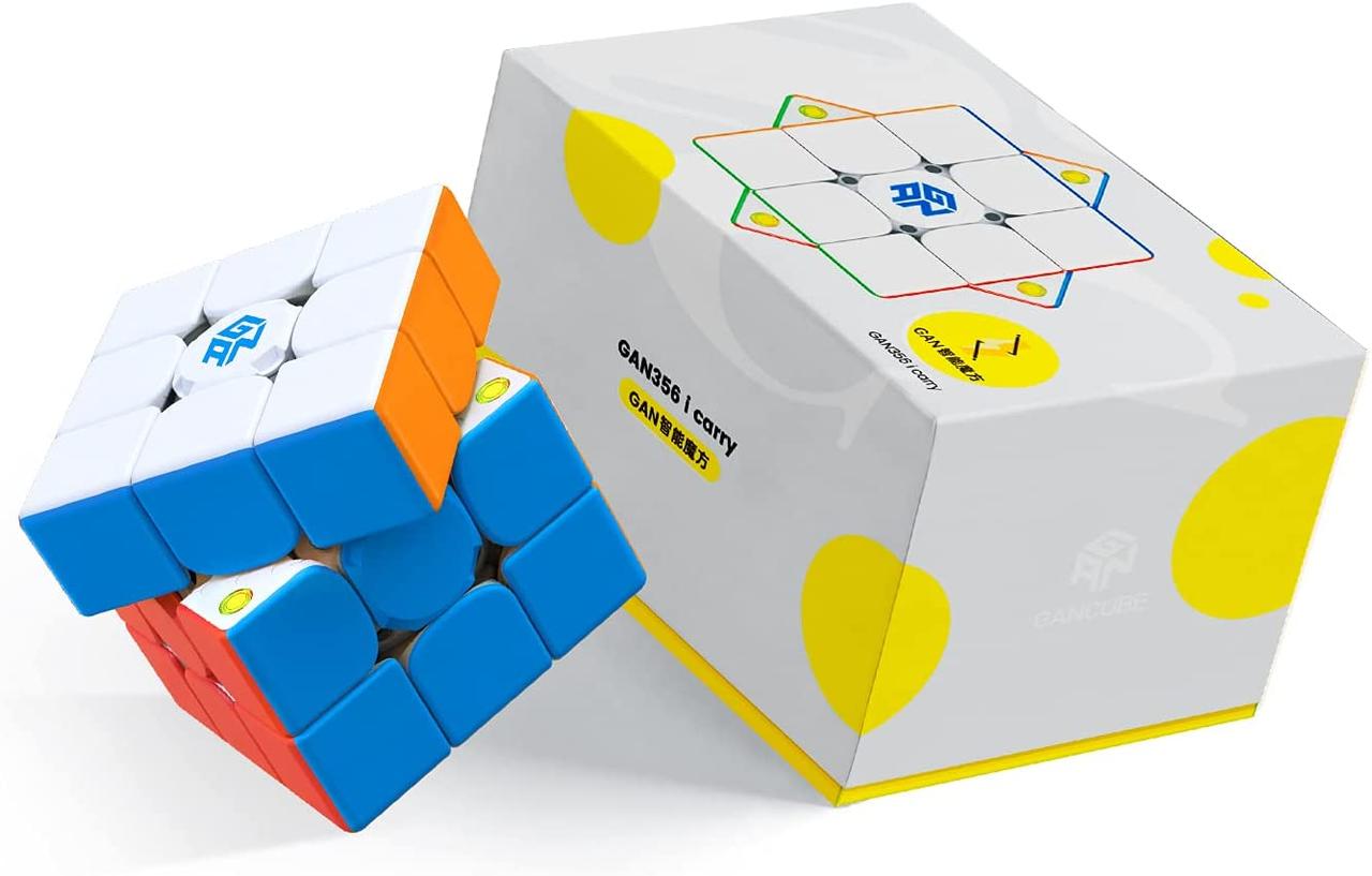 

Интерактивный Кубик Рубика 3х3 GAN 356i Carry SMART CUBE Magnetic Цветной пластик без наклеек