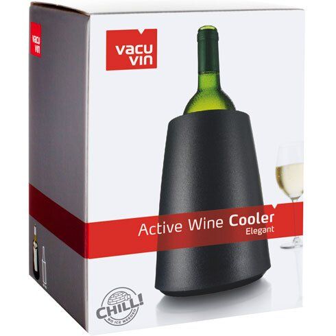 

Ведро - Охладитель для бутылки вина VACU VIN ACTIVE COOLER WINE ELEGANT BLACK