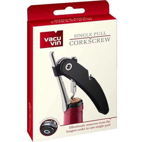 

Штопор SINGLE PULL CORKSCREW BLACK