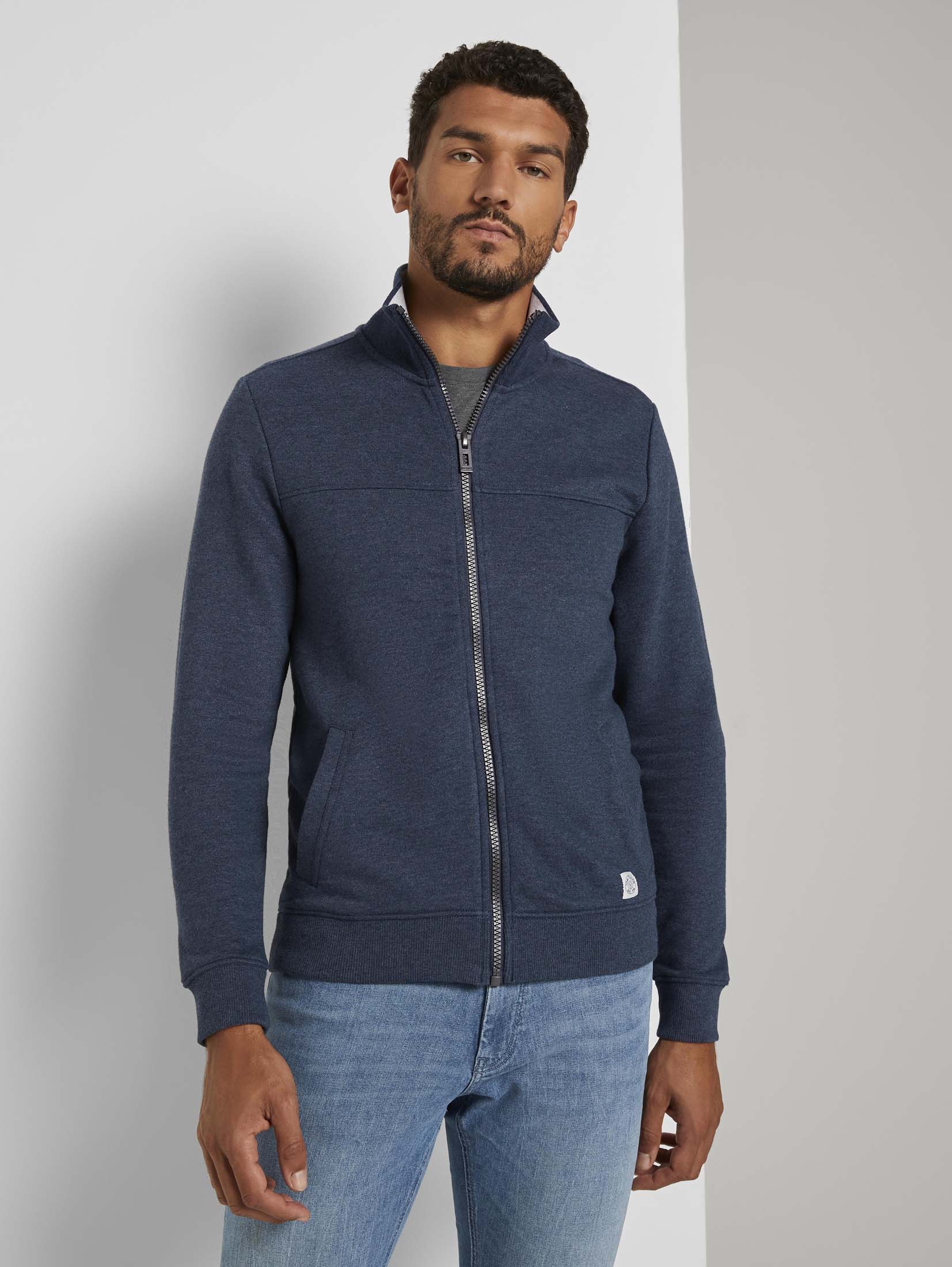 

Толстовка Tom Tailor 1021269-19024 XL Темно-синяя