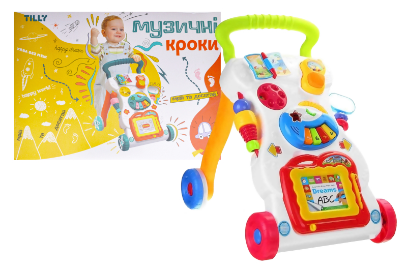 

Детская каталка игровой центр "Перші кроки" Baby Tilly UA 0801