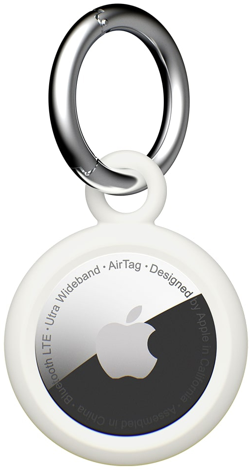 

Держатель UAG [U] для Apple AirTags Dot Keychain, Marshmallow