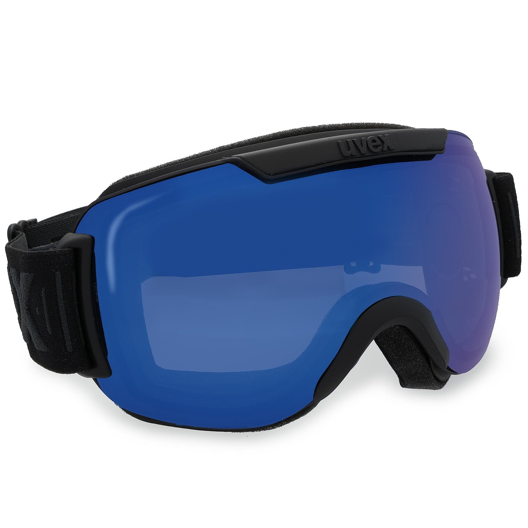 

Горнолыжная Маска UVEX Downhill 2000 FM Black Mat DL Blue Clear
