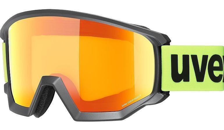 

Горнолыжная Маска UVEX Athletic CV Black Mat SL Orange Yellow