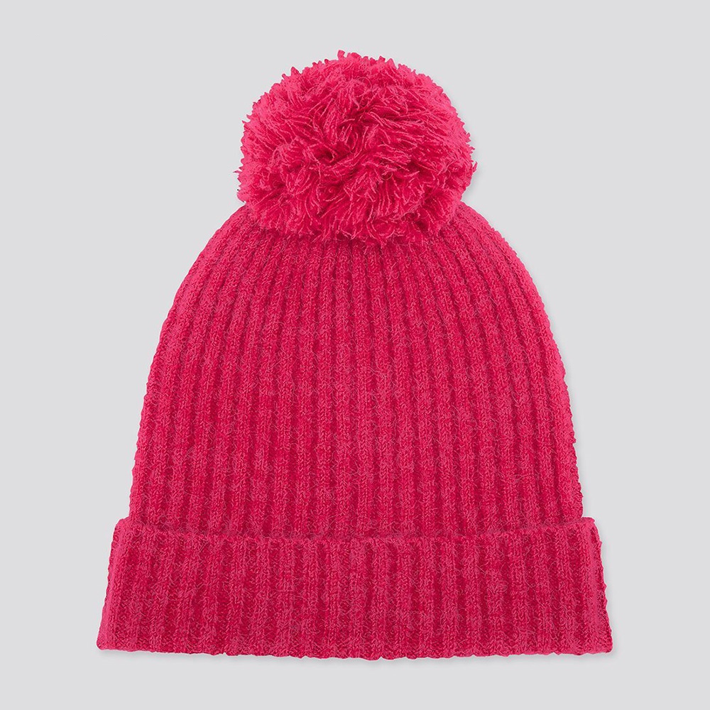 

Шапка Uniqlo one size ярко розовая (420265)