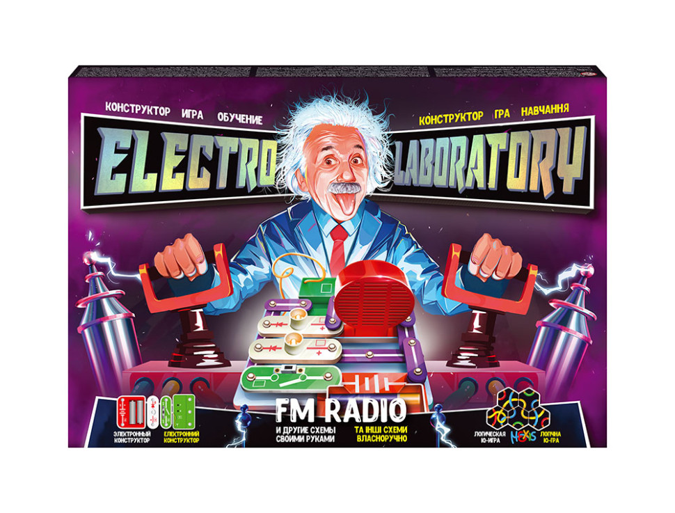 

Электронный конструктор "Electro Laboratory" ELab-01-01 (FM Radio)