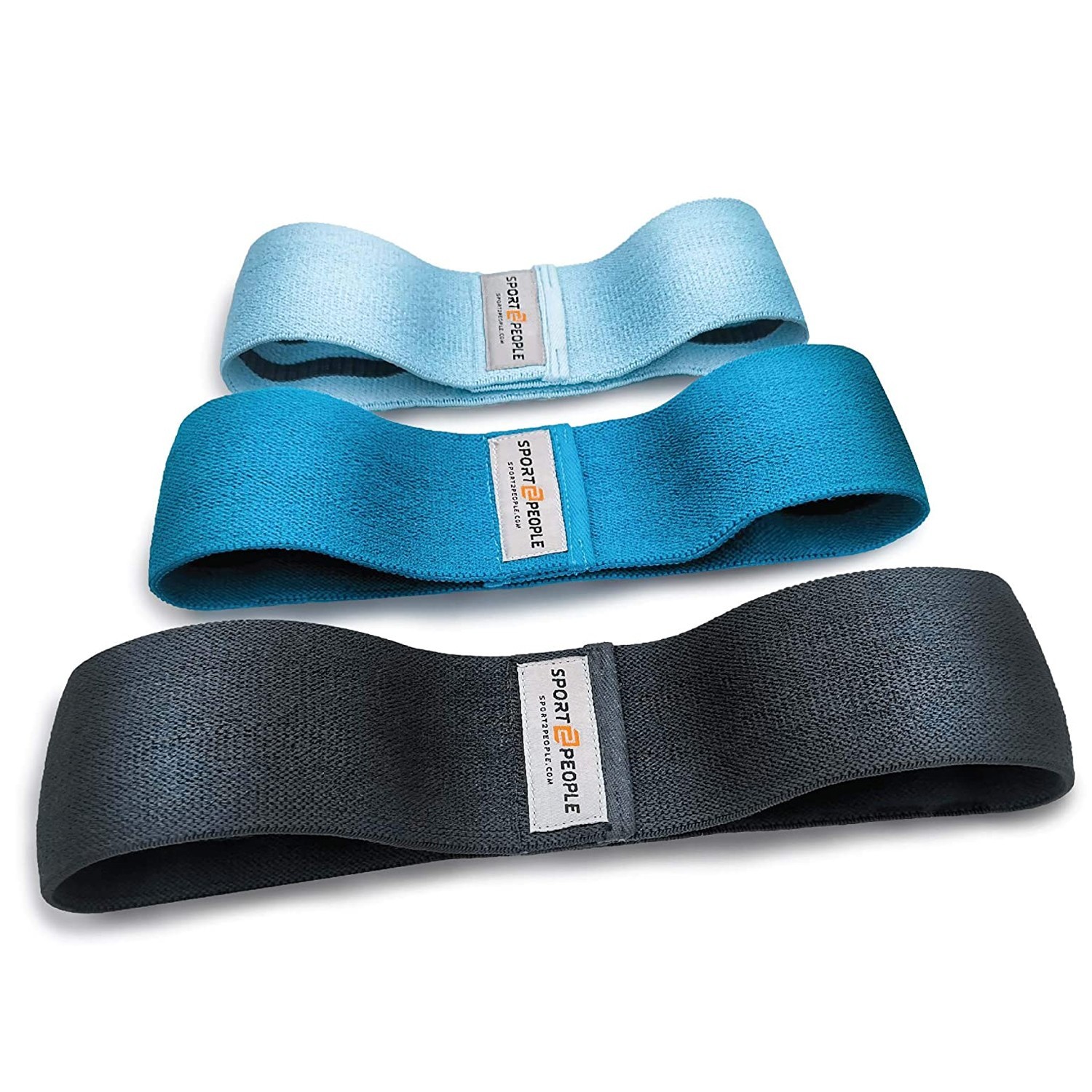 

Набор тканевых эспандеров для ног Sport2People Hip Bands Blue (3 шт.)