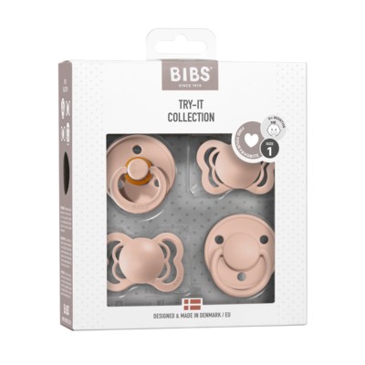 

Пустышки BIBS Подарочный набор Blush 0-6 мес.
