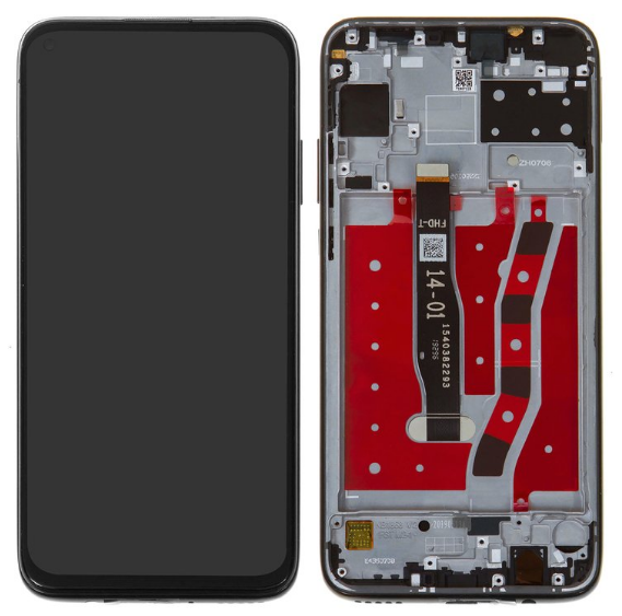

Дисплей Original PRC для Huawei P40 Lite модуль в зборі з тачскріном та рамкою, чорний