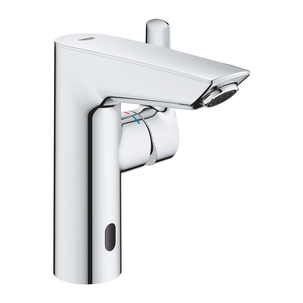 

Смеситель для умывальника Grohe Eurosmart New с инфракрасной электроникой, хром (23975003)