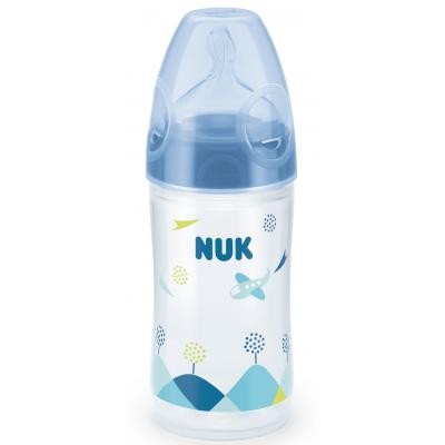 

Бутылочка для кормления Nuk New Classic 150 мл 0+ мес гол. (4008600264880)