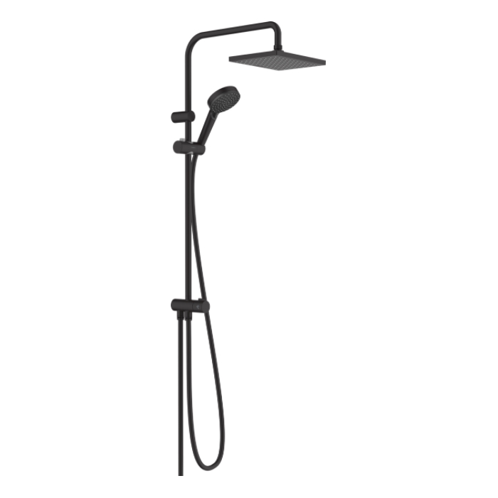 

Душевая система Hansgrohe Vernis Shape Showerpipe 230 1jet Reno EcoSmart, черный матовый (26289670)