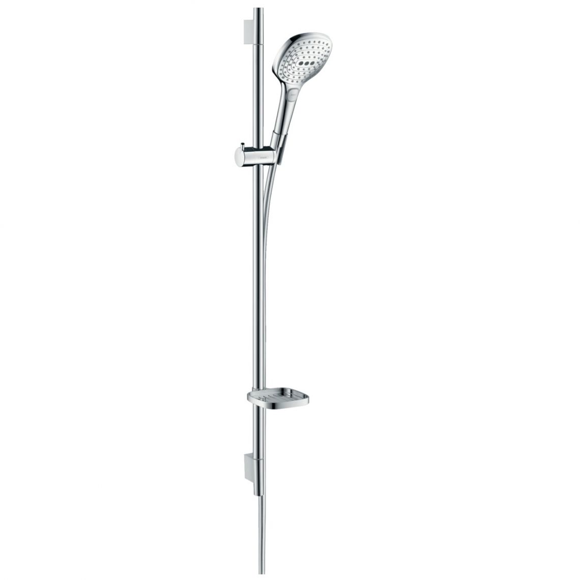 

Душевой набор Hansgrohe Raindance Select E 120 3Jet EcoSmart 90см, White/Chrome (26623400)