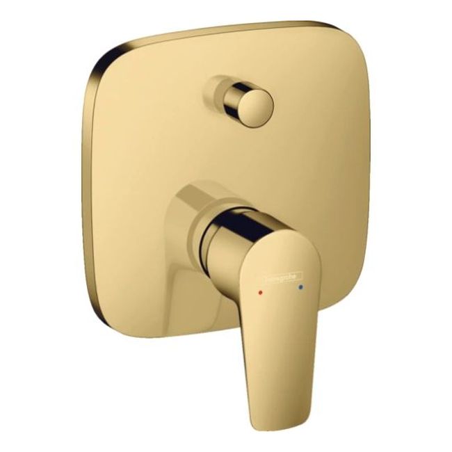 

Смеситель для ванны/душа Hansgrohe Talis E скрытого монтажа Polished Gold Optic, золото (71745990)