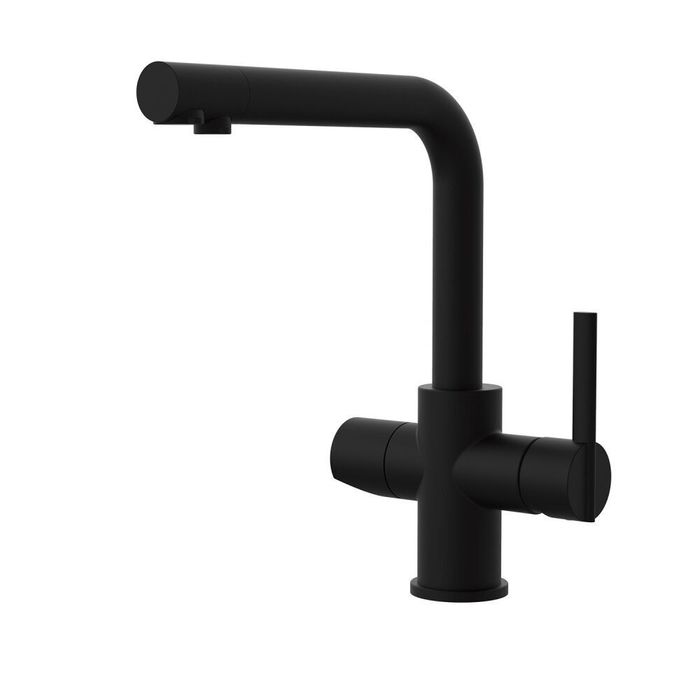 

Смеситель для кухни GRB Kitchen Black с выводом для фильтра, черный матовый (51831512)