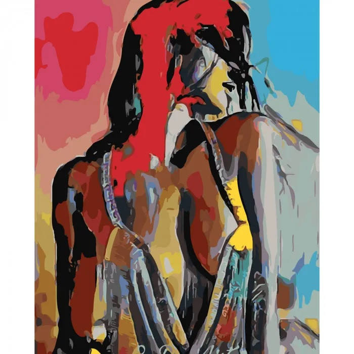 

Картина по номерам Strateg SY-6212 40*50 см Акварельная девушка