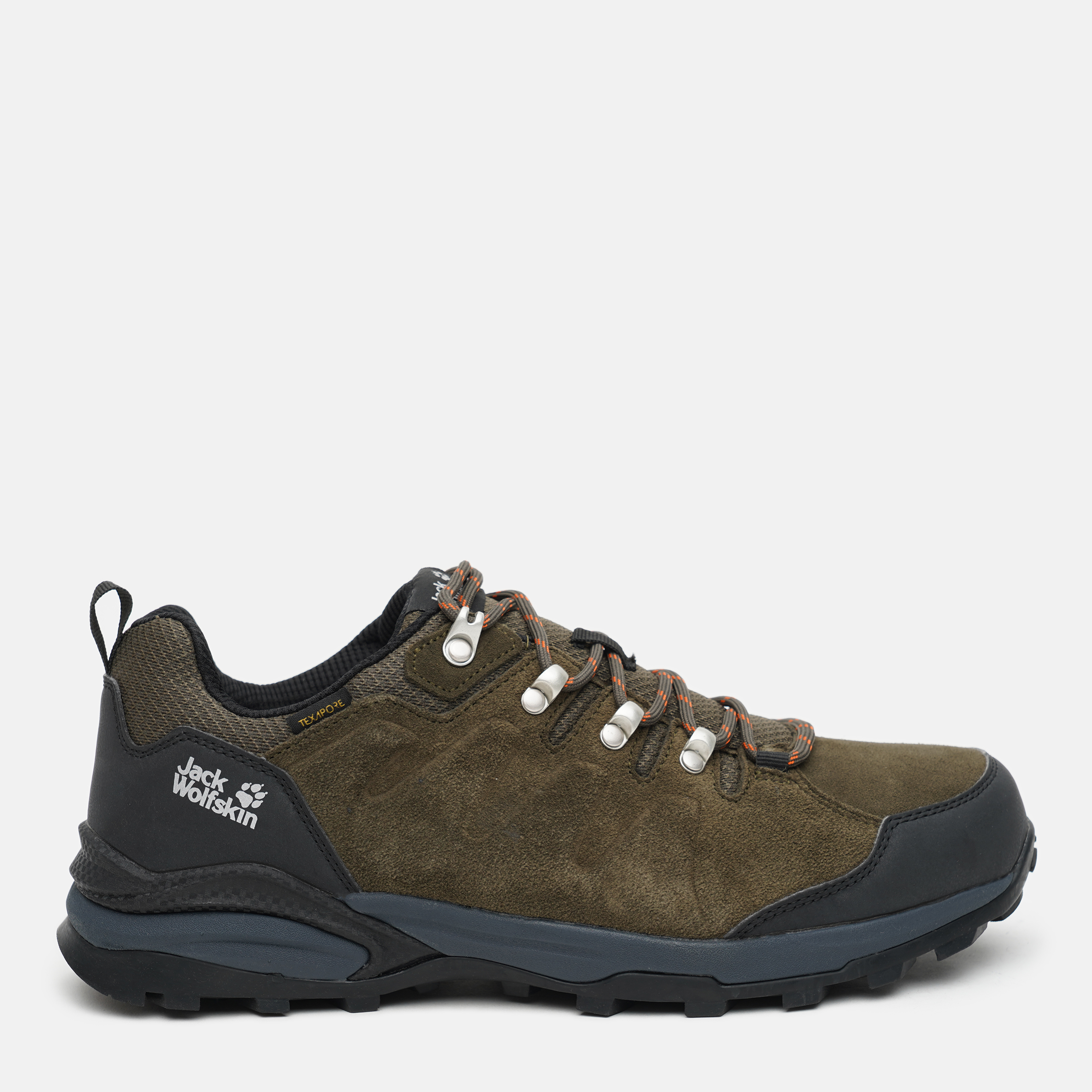 Акція на Чоловічі кросівки з мембраною Jack Wolfskin Refugio Texapore Low M 4049851-4287 44.5 (10UK) 27.6 см Хакі від Rozetka